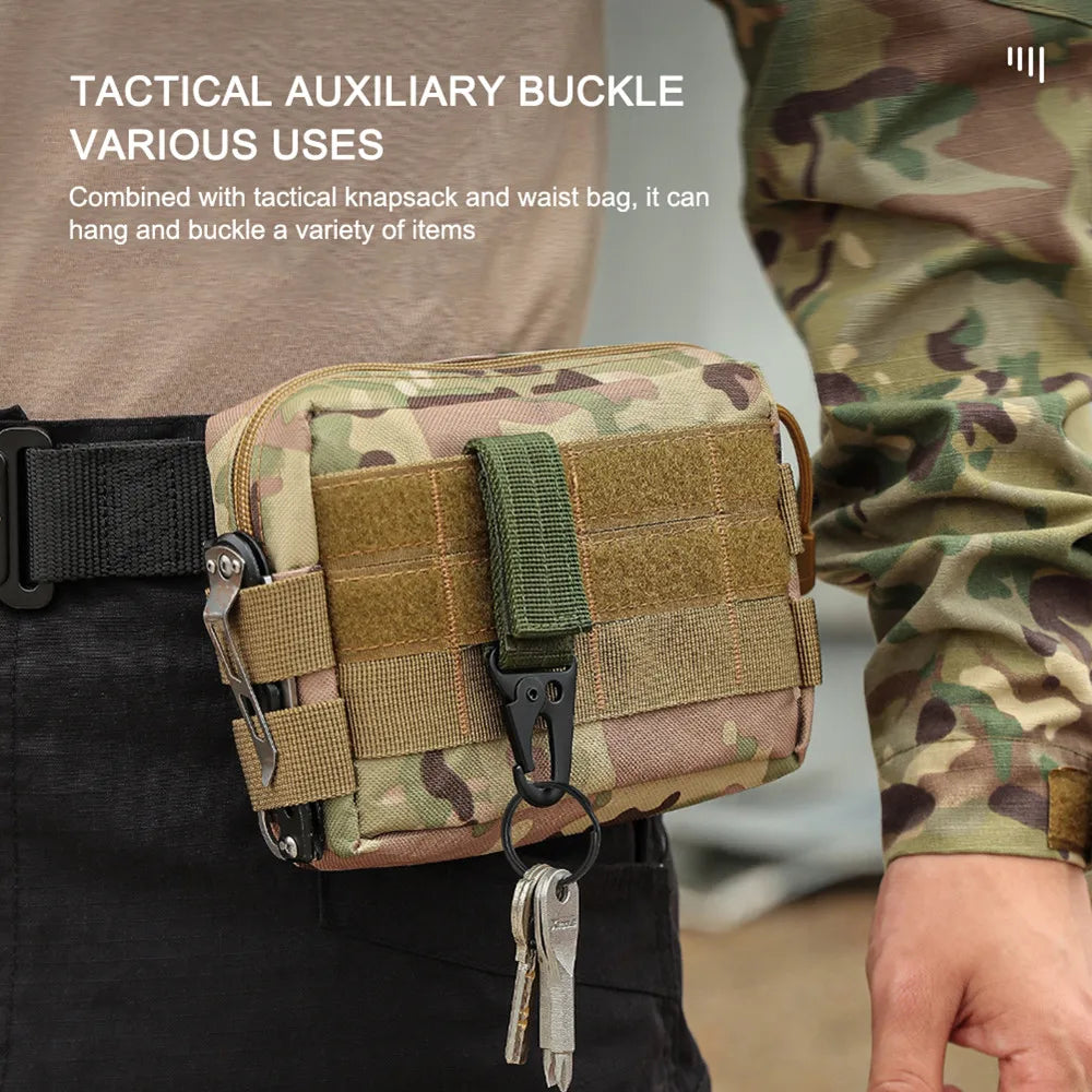 Upgrade your everyday carry with this compact 3 Piece Tactical Carabiner Set built for reliability, versatility, and quick access.