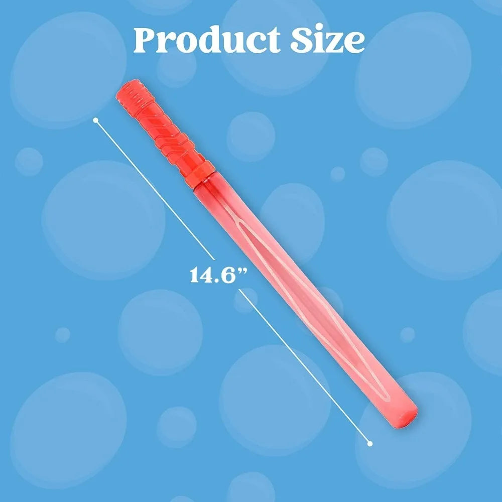 You can create bigger bubbles and lasting memories with the Joyfy 24 pack of large bubble wands for outdoor play.