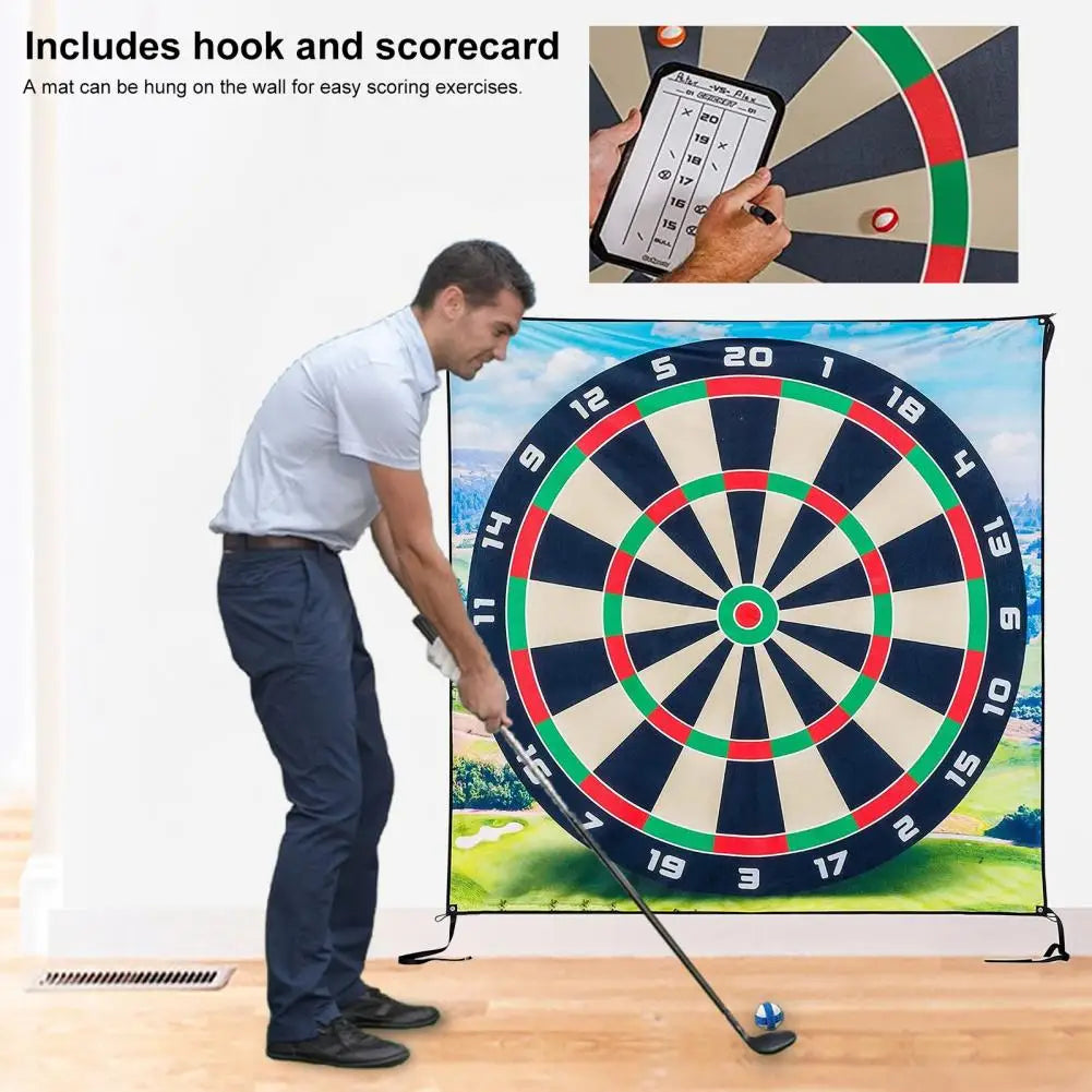Turn your space into a quick, engaging golf practice zone with this versatile chipping game set.