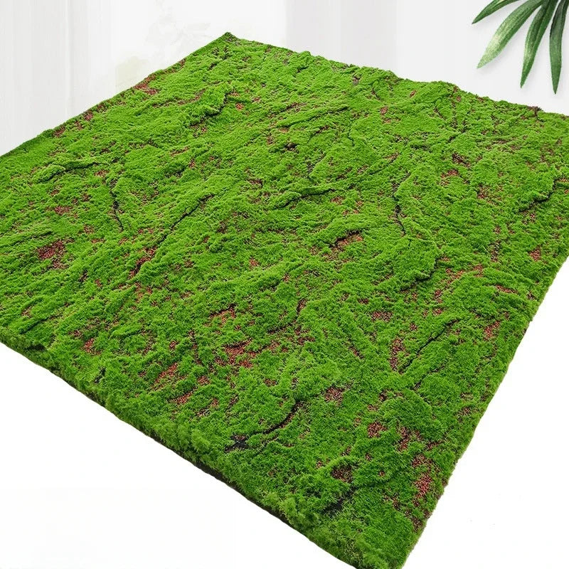 Artificial Moss Turf Grass Outdoor Lawn Carpet For Garden Decor