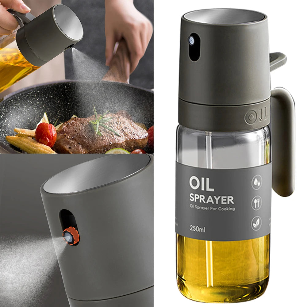 Alloet 100 250ml Oil Spray Bottle Olive Oil Dispenser For Kitchen BBQ