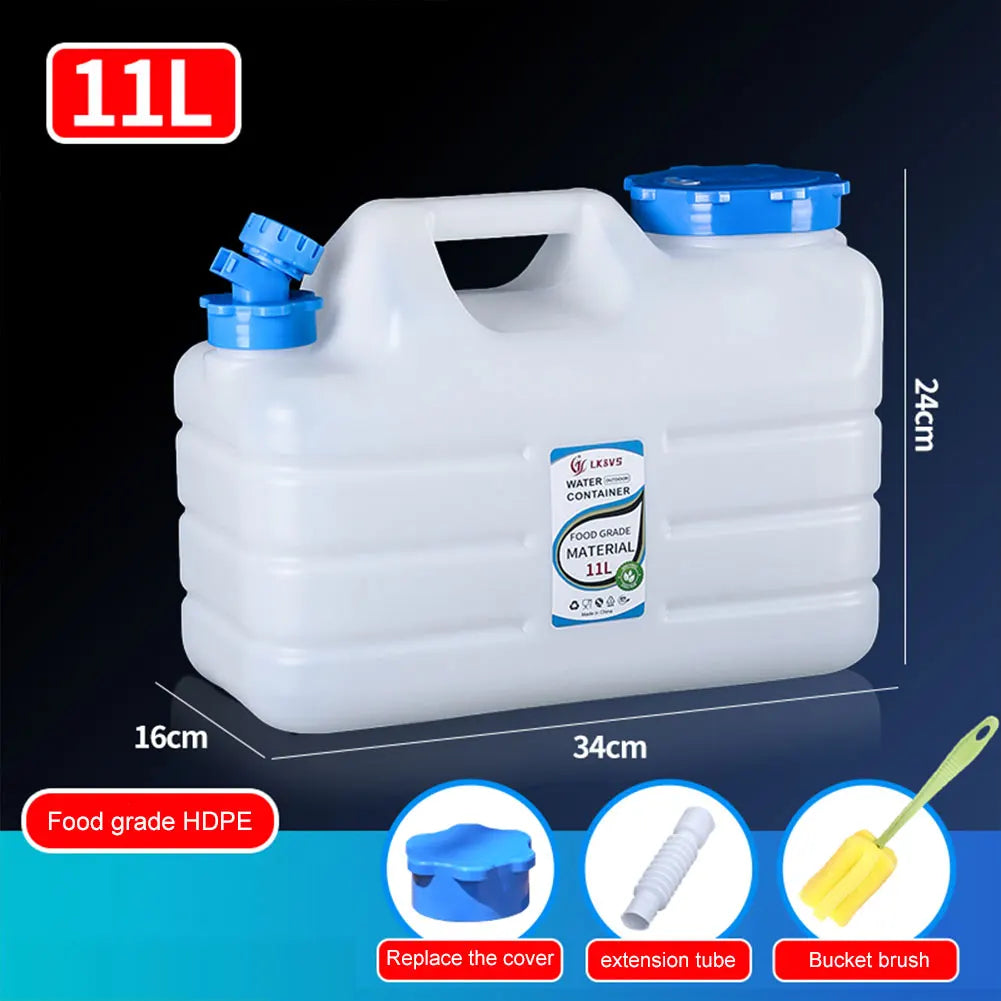 12L Water Storage Container With Spigot Leakproof For Camping And Hiking