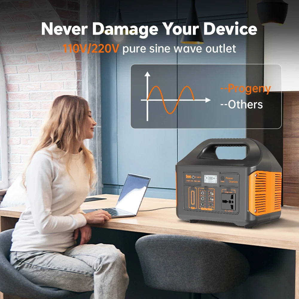 GaiaRay's portable power station keeps you powered at home, on the road, and off-grid.