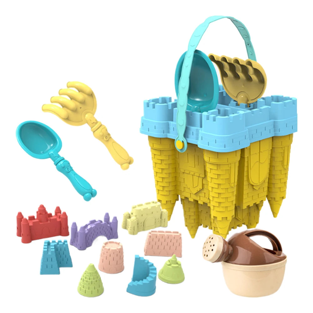 Create lasting beach adventures with the Shunmaii Beach and Sand Castle Kit, the all in one set that turns sand into stories.