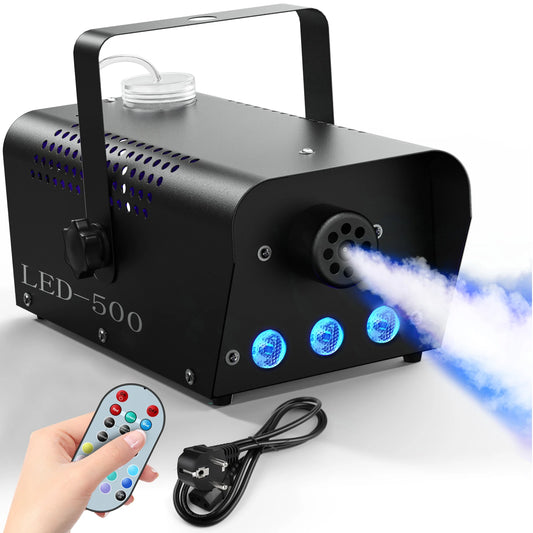 With the U'King 500W RGB Fog Machine, you can transform any stage into a dynamic light-and-smoke show in moments.