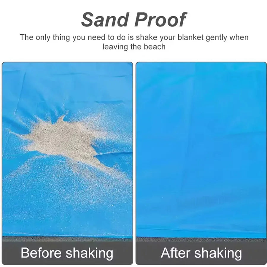Meet NONECN Beach Blanket, a versatile waterproof and sandproof mat that makes every outdoor moment comfortable, clean, and carefree from beach days to camping nights.