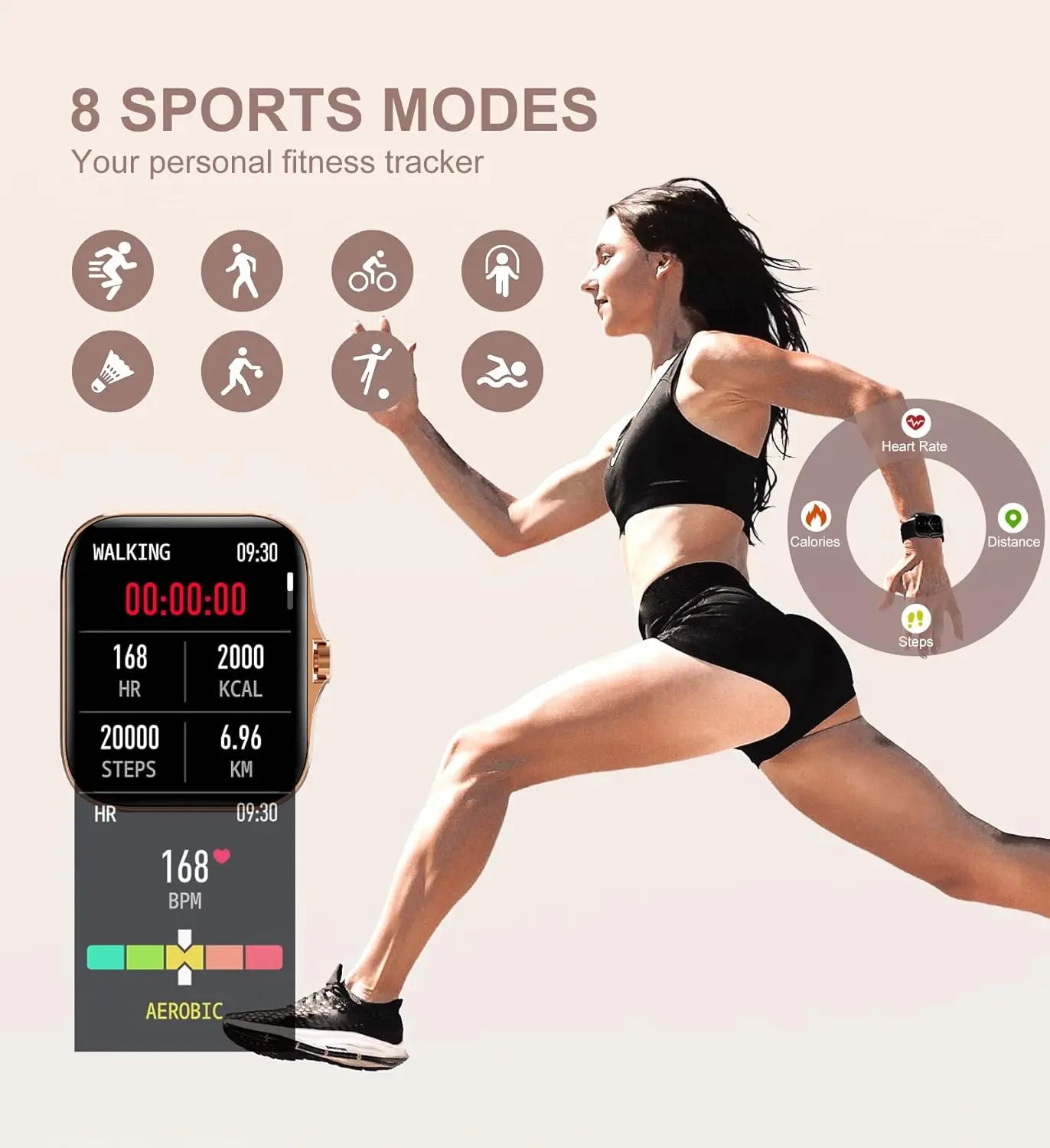 Elevate your everyday with a smartwatch designed for women who want style, convenience, and fitness at a glance, powered by reliable tracking and easy smartphone compatibility.