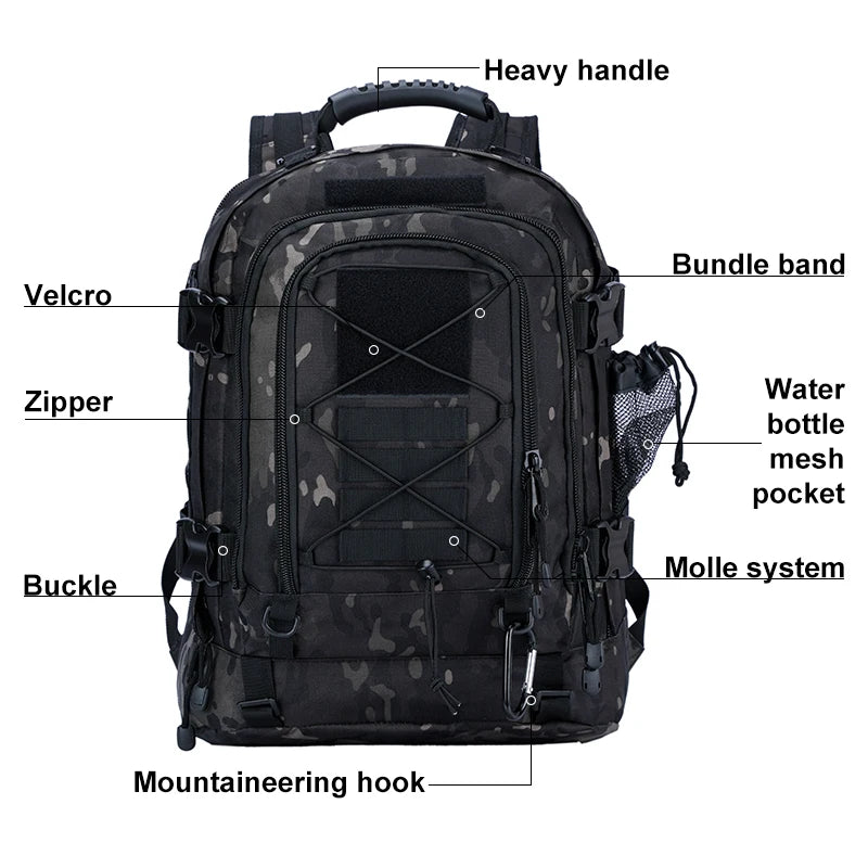 Conquer every mission and outdoor escape with a rugged, capacity-packed backpack built to endure tough conditions.