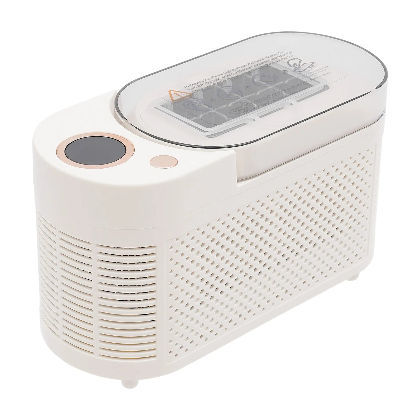 Sweetmile 120W Mini Countertop Ice Maker for Home Car Travel