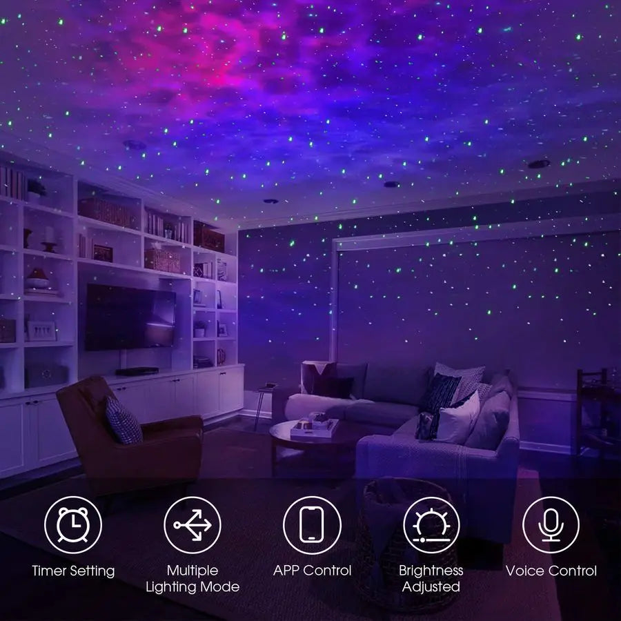 Smart Star Projector WiFi Galaxy Light Nebula Cloud With App And Alexa Control