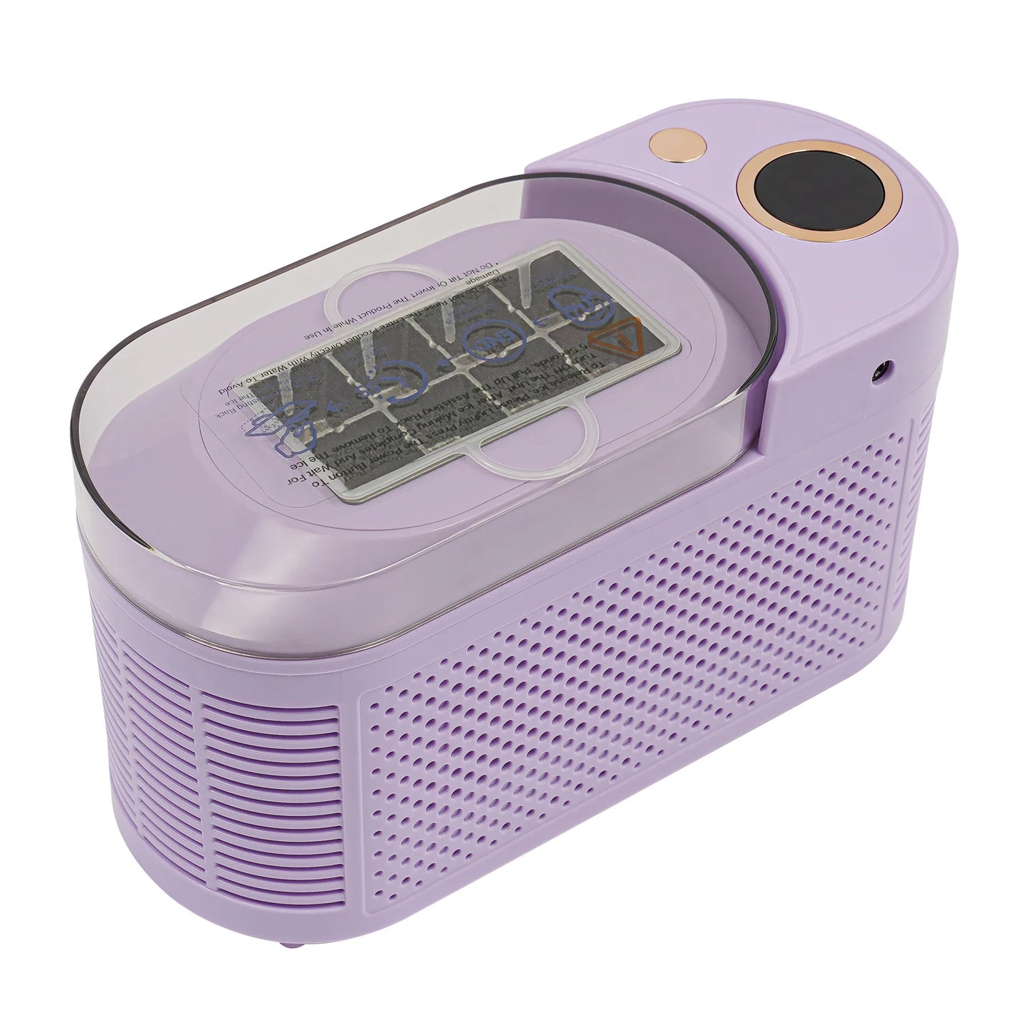 Sweetmile 120W Mini Countertop Ice Maker for Home Car Travel