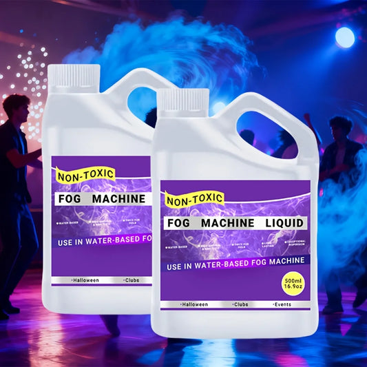 Create dramatic, immersive atmospheres with long-lasting, odorless fog that stays consistent from 400 to 1500 watt machines, helping you stage dramatic scenes, lighting shows, and unforgettable moments.