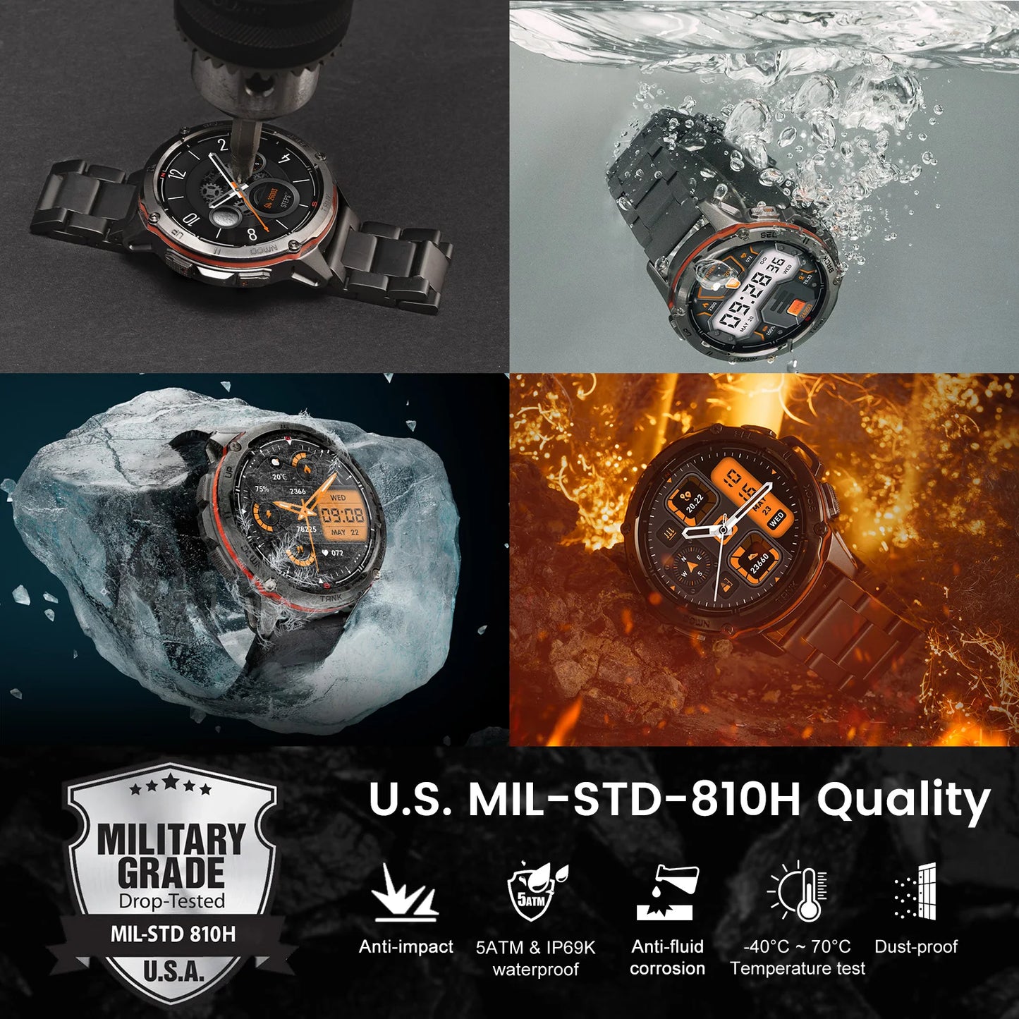 You are ready for anything with a rugged, feature packed companion.