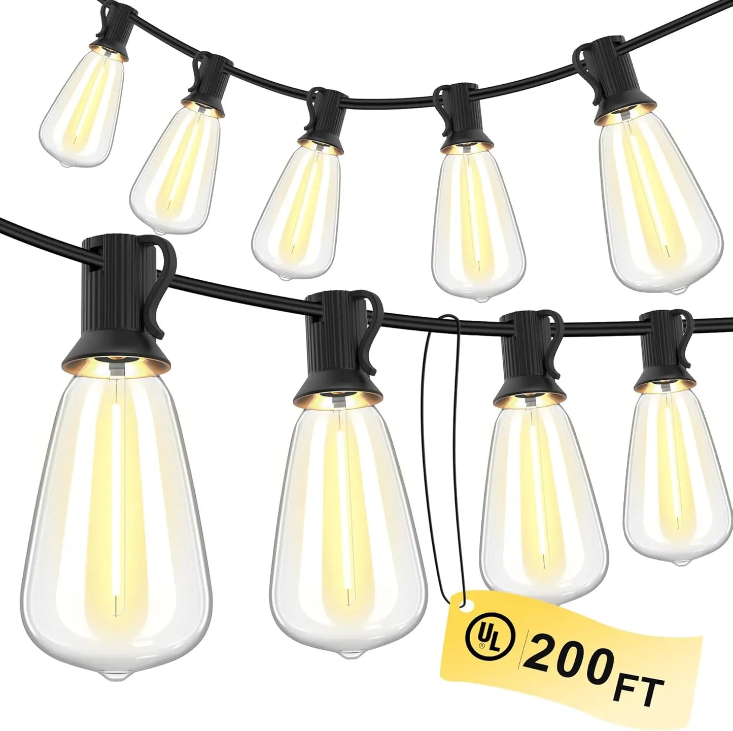 Transform your outdoor spaces with MIMIRGBC 150Ft LED outdoor string lights, built to endure weather and daily use while delivering brilliant ambience.