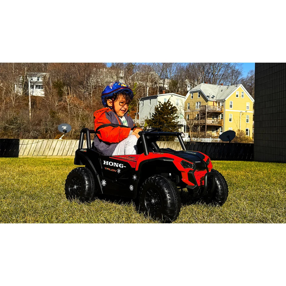 Remote Control 12V Kids UTV Ride On Car For Indoor Outdoor Use