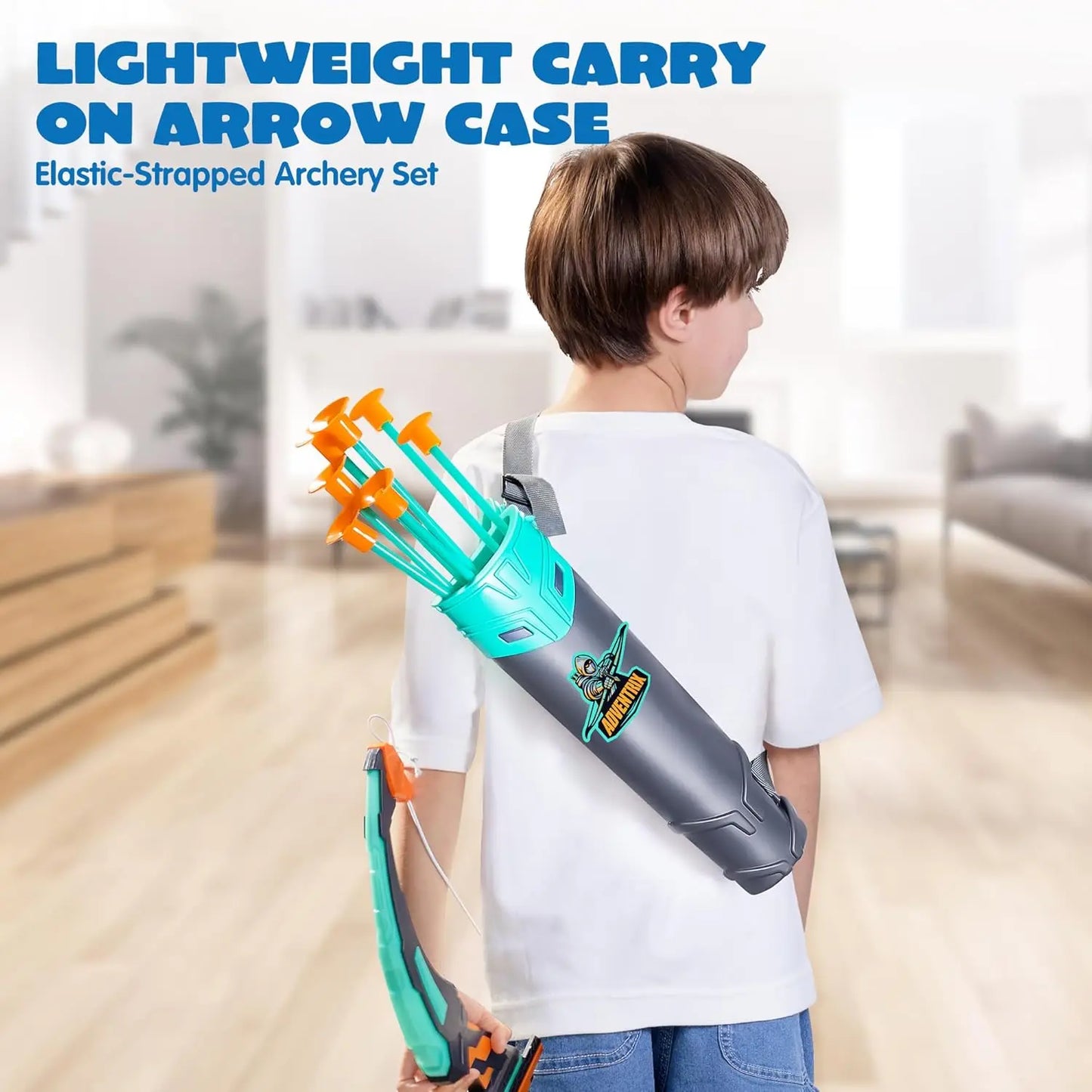 You’ll enjoy a thrilling archery adventure with the LED Light Up Bow and Arrow Set for outdoor play.