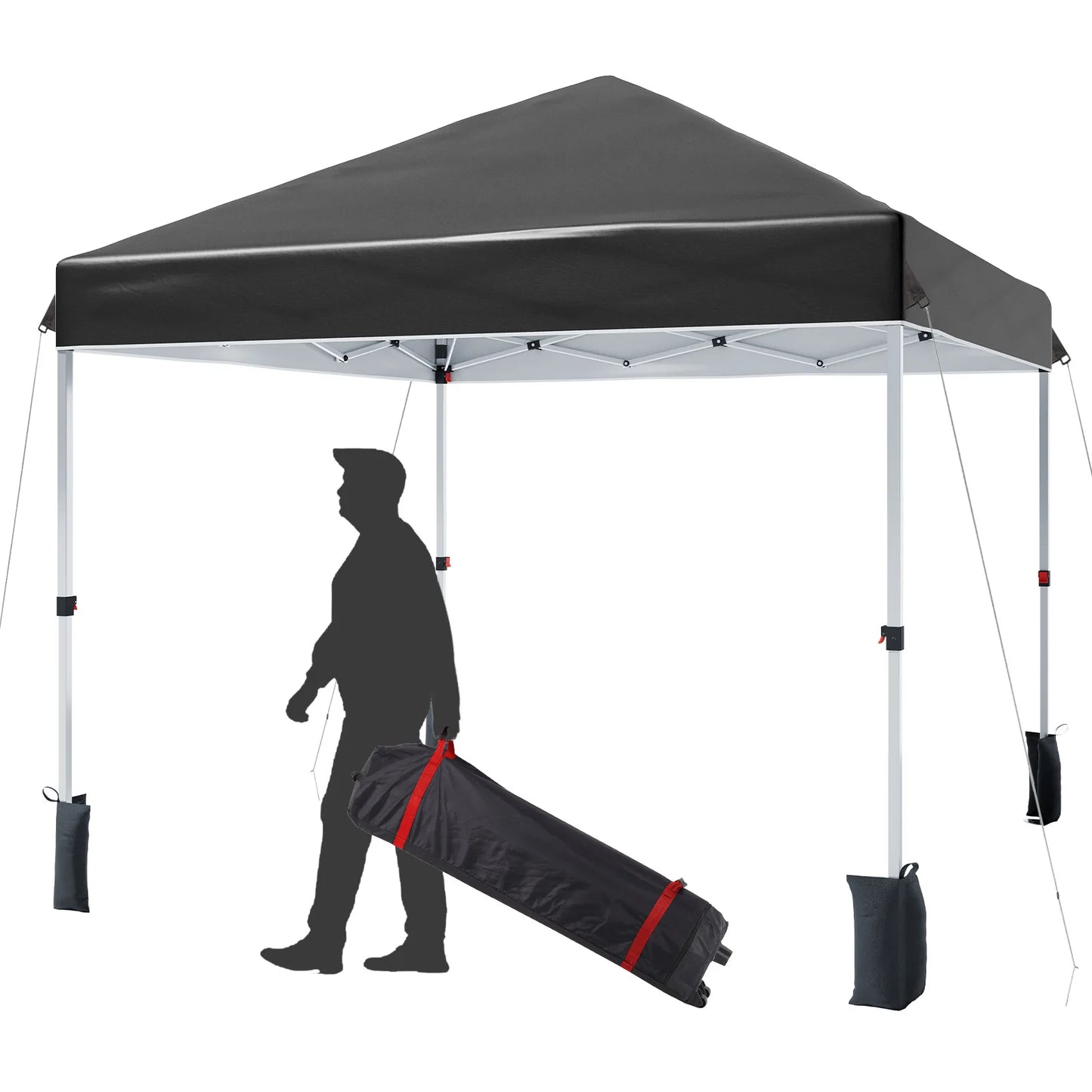 HiMISS 10x10ft Center Locking Canopy Tent Waterproof UV Protection