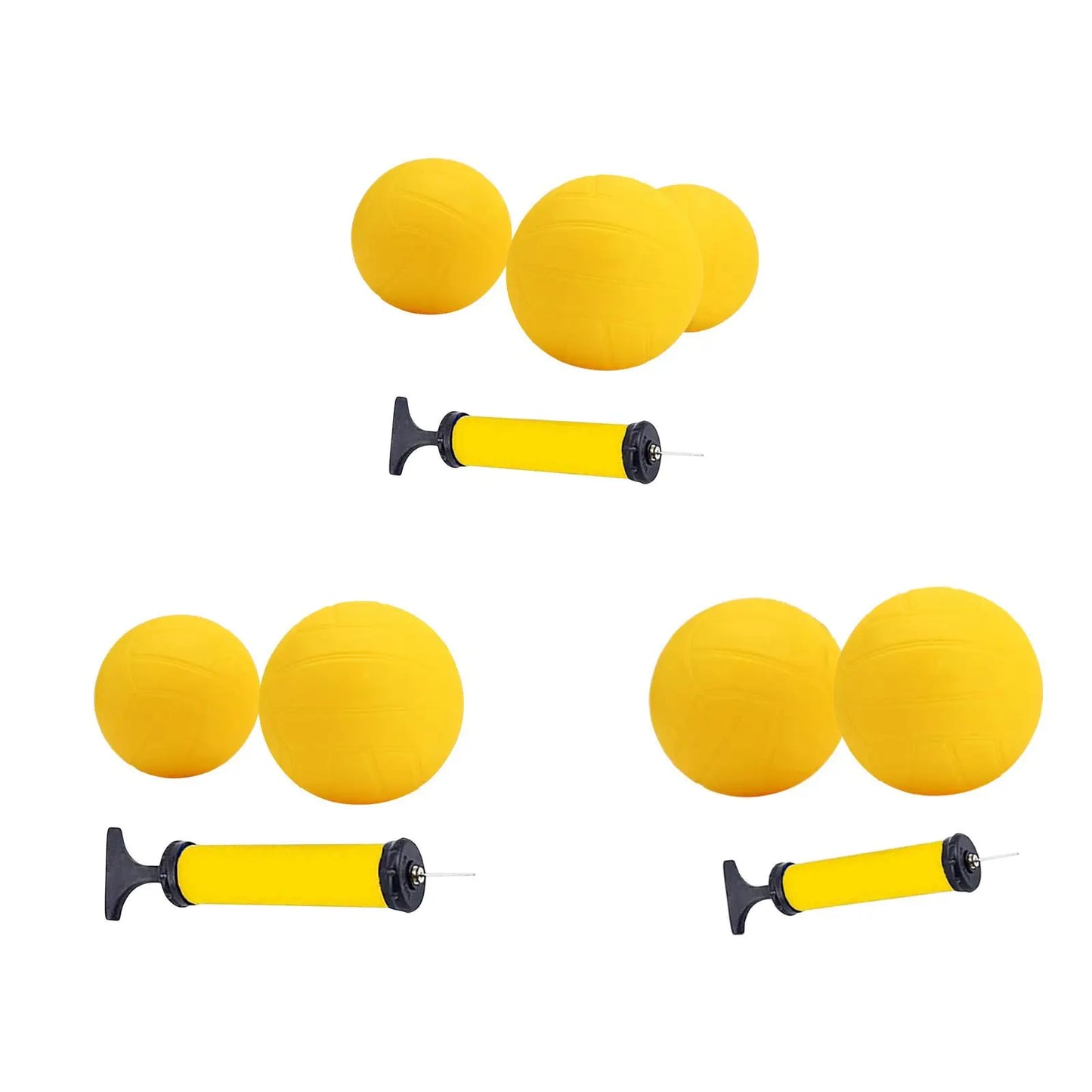 Perfeclan Spike Replacement Balls Mini Volleyball With Pump