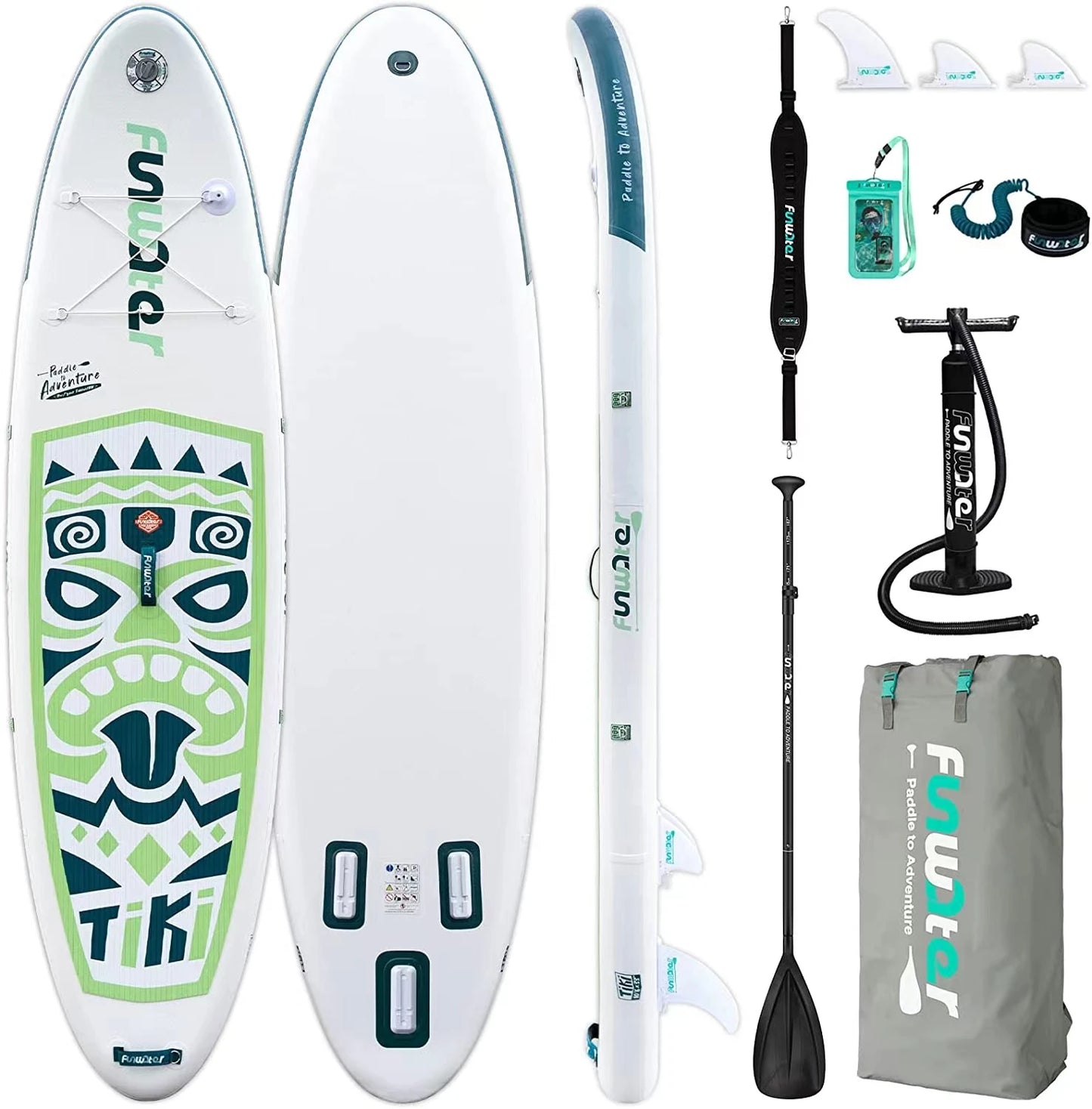 JIMITU Rush Wave Electric Inflatable Puddle Board Surfboard For Water Play