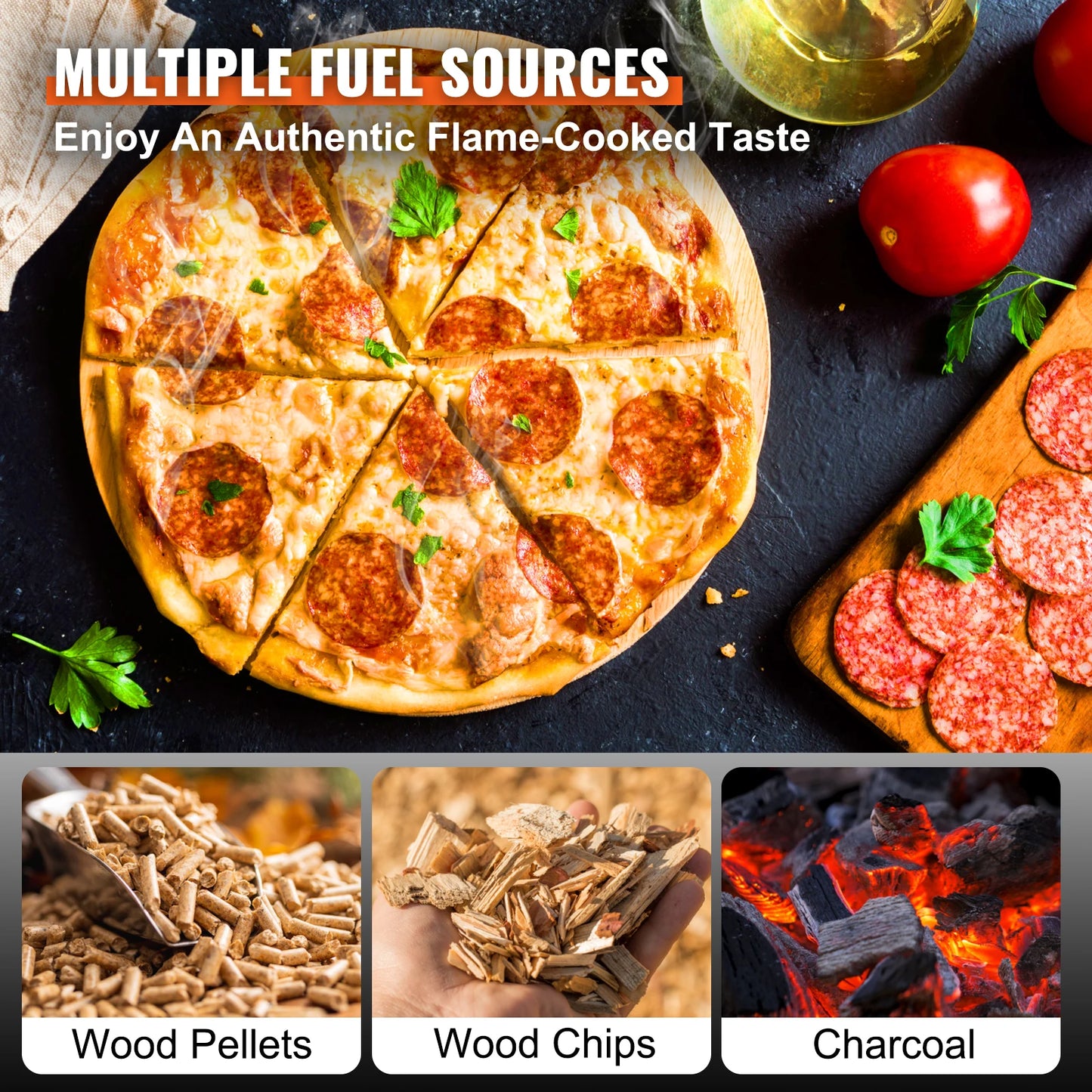 Transform your outdoor cooking with the Succebuy 12 Inch Outdoor Charcoal Oven Stainless Steel Grill Pizza Oven, a compact charcoal fired unit that delivers restaurant-quality pizzas, crispy crusts, and smoky grilled dishes with reliable heat and simple