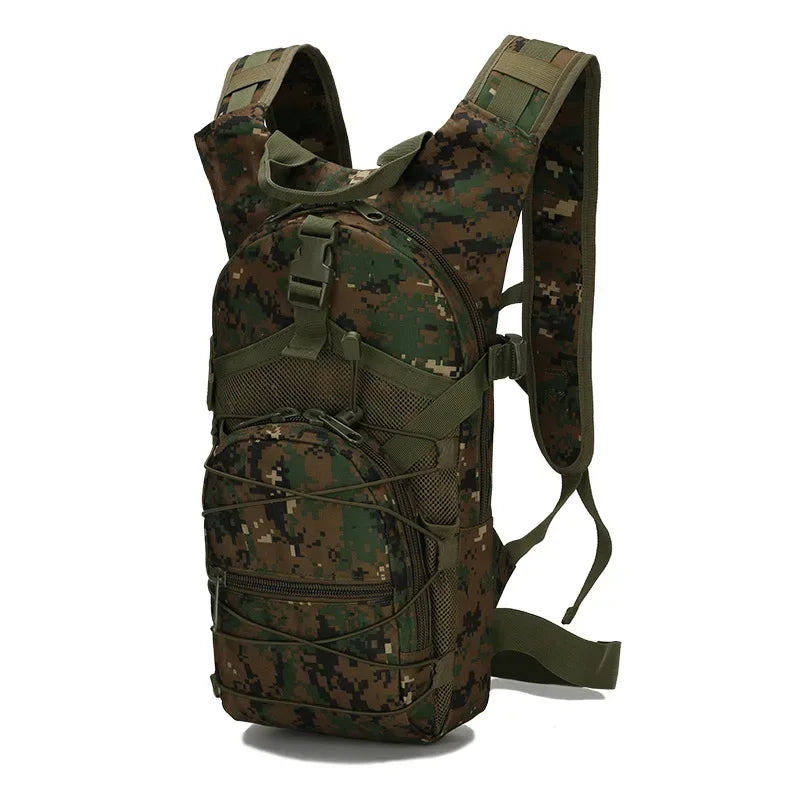From scione, this 15L Molle tactical backpack is your versatile companion for cycling, hiking, camping, and everyday adventures.