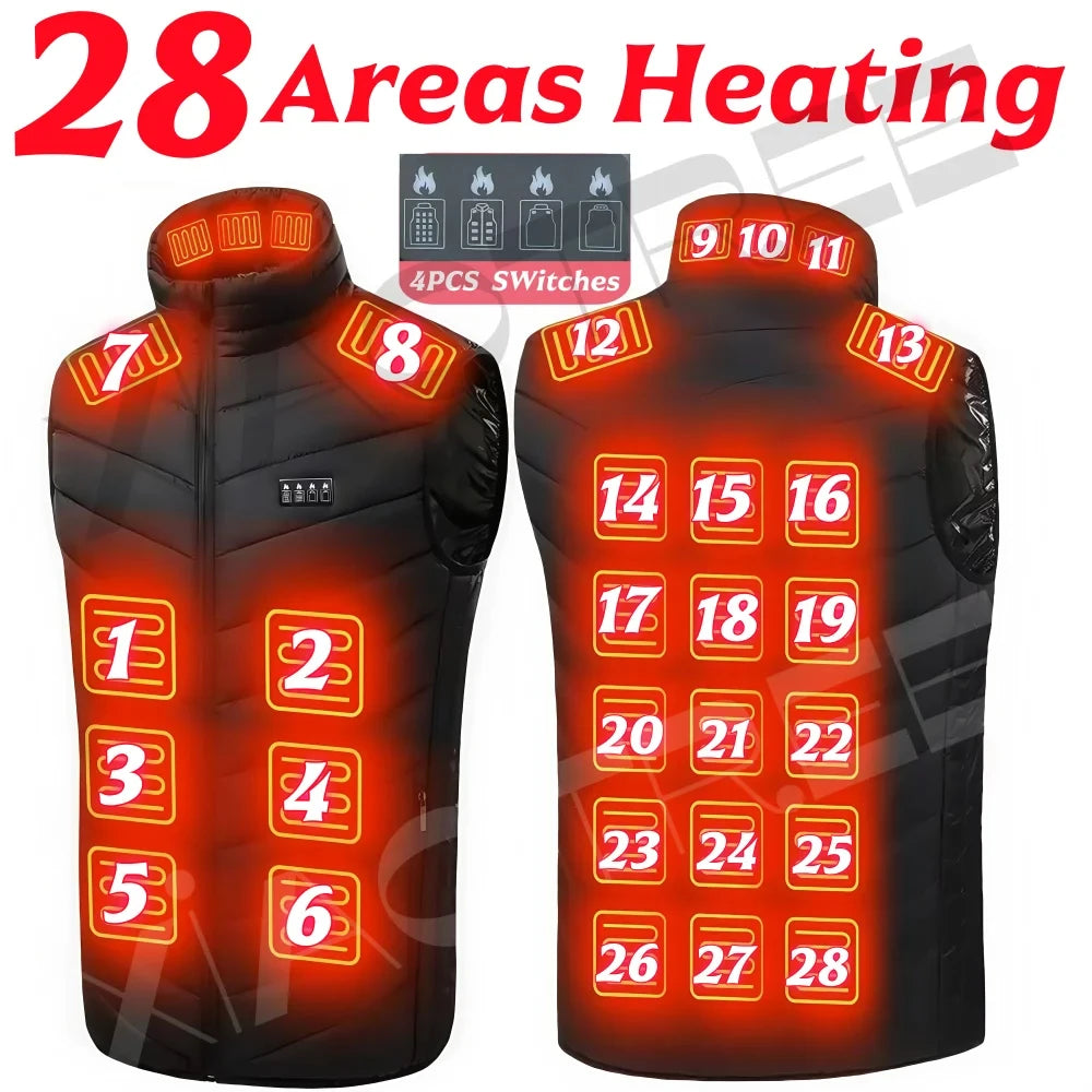 Stay warm outdoors with the XIAOTREECN heated vest that blends comfort, warmth, and versatility for every adventure you undertake.