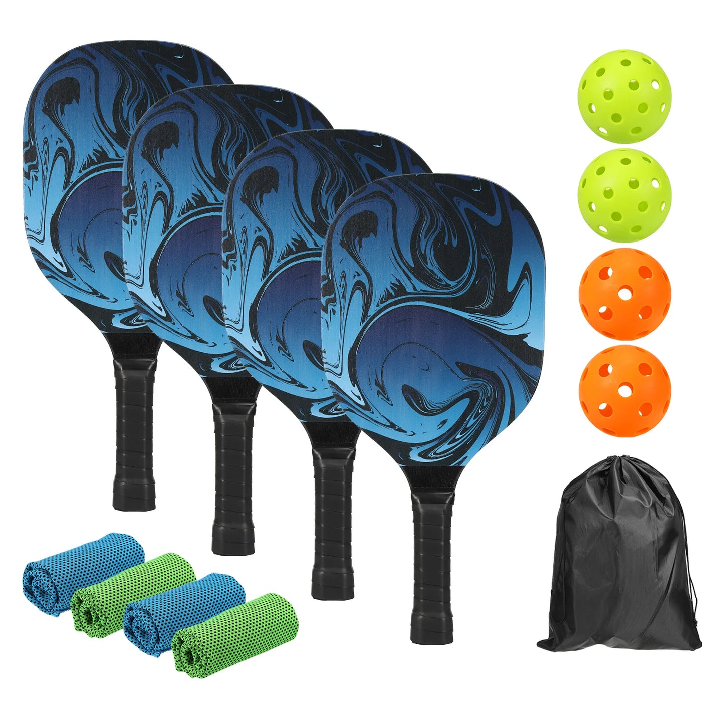 Upgrade your game with a complete basswood pickleball paddles set designed for durability, control, and everyday play.