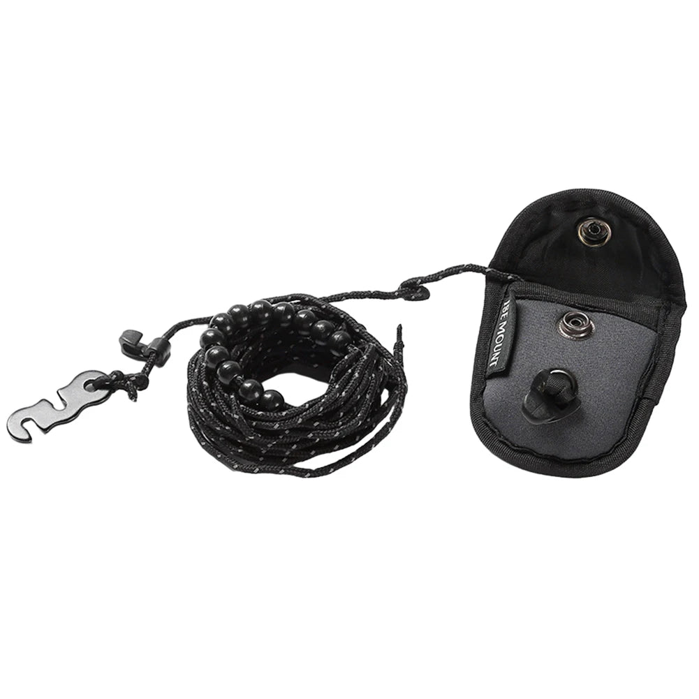 Travel light and dry faster with this compact Camping Stretch Clothesline that adapts to any hotel, cruise campsite or cabin, keeping your laundry ready on the go.