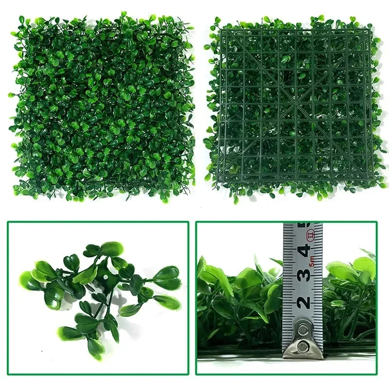 Create an outdoor oasis by transforming walls, fences, or backdrops into a lush, private retreat with these lifelike grass wall panels designed for lasting beauty.