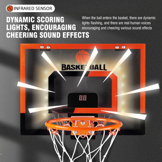 Kmoist brings you an outdoor wall mounted electronic scoring basketball game that turns any wall into a mini arcade.