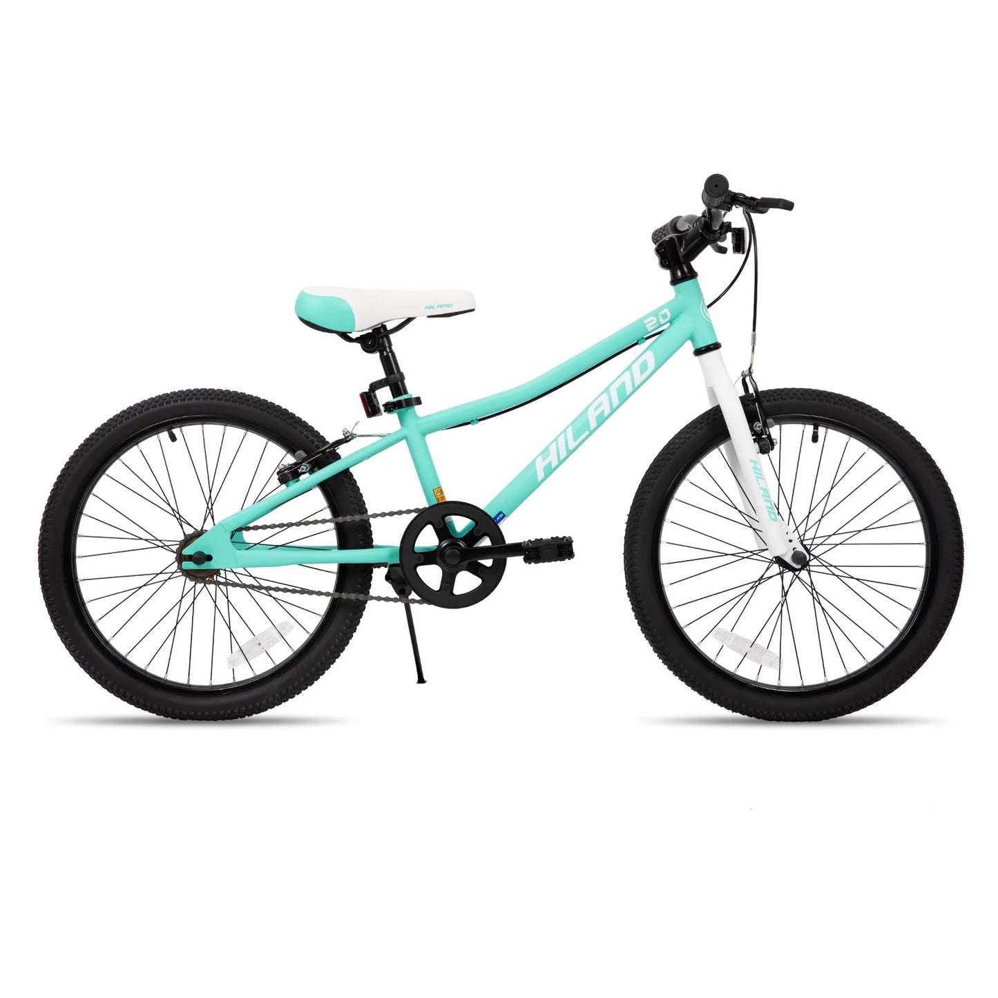 Hiland 20 Inch Kids Mountain Bike With Dual Handbrakes For Boys And Girls