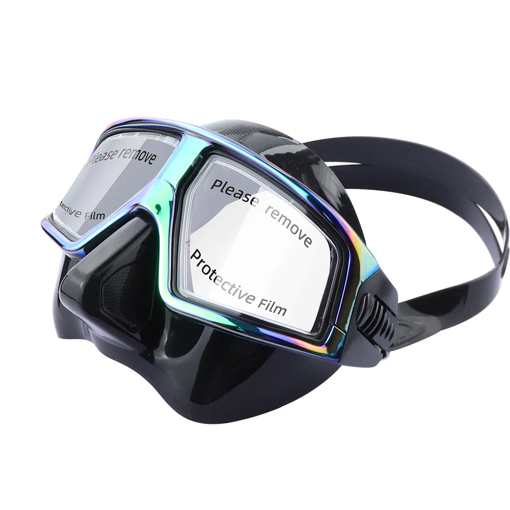 Professional Scuba Diving Mask Set With HD Anti Fog Lens UV Protection