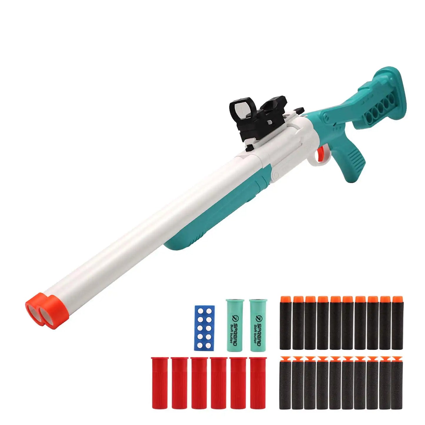 Experience action packed pretend play with the ZHENDUO Soft Bullet Toy Gun, a battery free shotgun inspired toy built for safe, immersive fun you can enjoy.