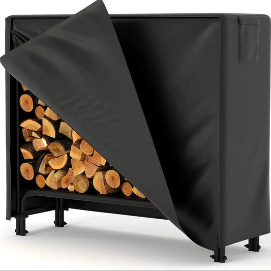 Transform your outdoor space with a sturdy 4ft firewood rack that keeps logs organized, dry, and ready for a cozy fire.
