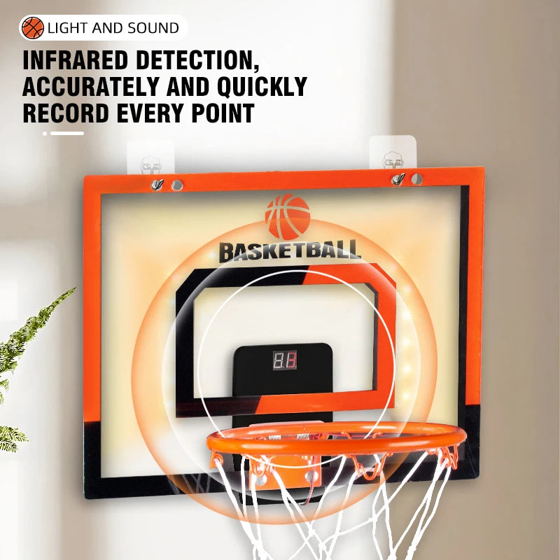 Kmoist brings you an outdoor wall mounted electronic scoring basketball game that turns any wall into a mini arcade.