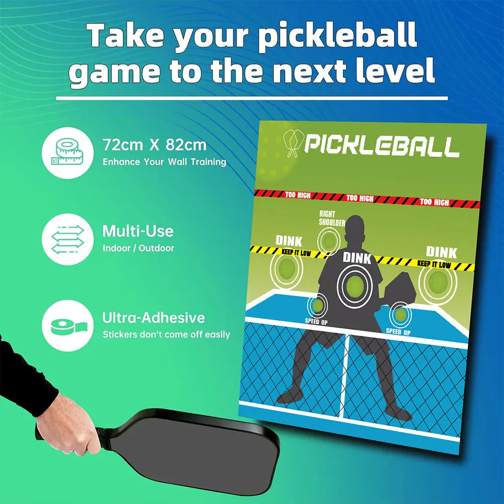 Boost your pickleball skills with a compact rebounder that turns any wall into a focused solo-training partner.