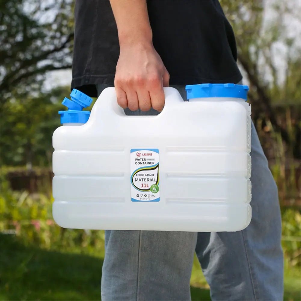 12L Water Storage Container With Spigot Leakproof For Camping And Hiking