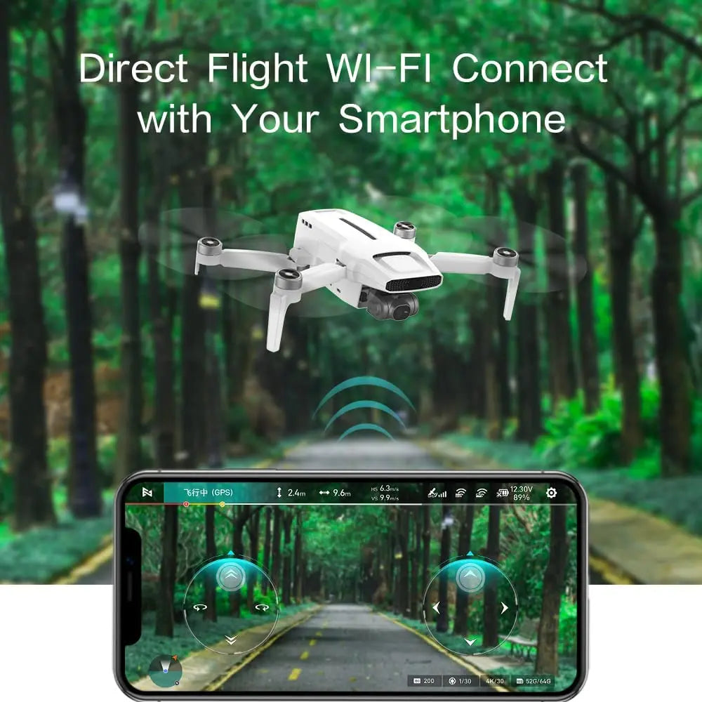 ISHOWTIENDA Fimi X8 Mini V2 4K Camera EIS Drone With 3 Axis Gimbal