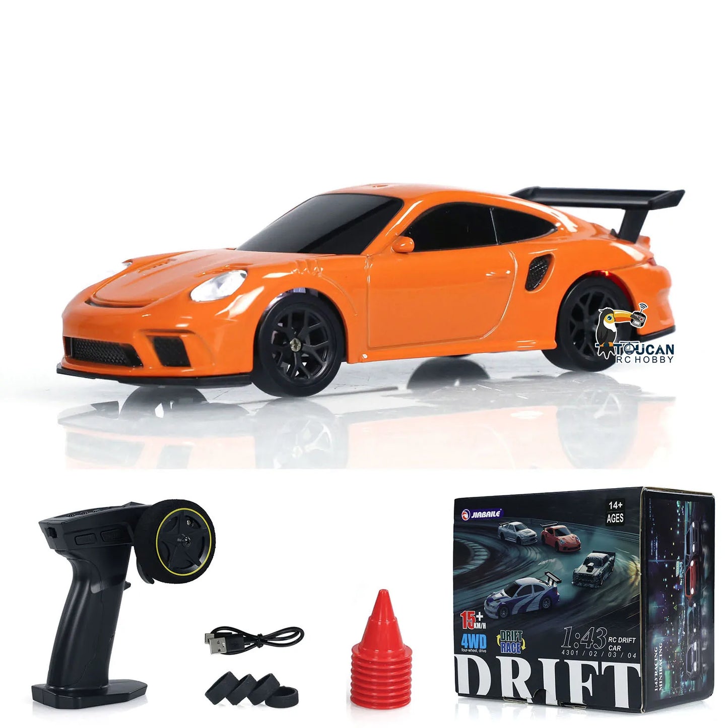 Unitru brings you a US stock 1 to 43 RC speed car with fast, responsive action, exciting drifting dynamics, durable construction, and ready-to-run convenience designed for newcomers and seasoned hobbyists alike.