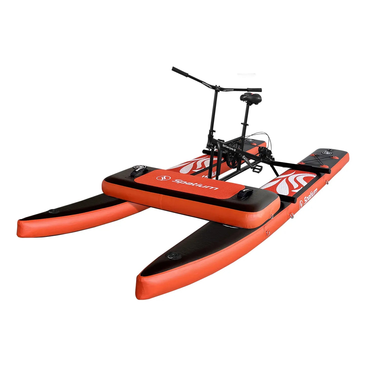Spatium Sup Water Bike Inflatable Pedal Boat 2.0 for Lake Stable and Easy Drive