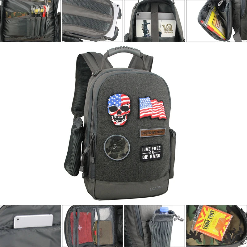Gear up for any outdoor mission with the 35L LQARMY outdoor tactical backpack, built to endure, protect, and perform under rugged conditions.