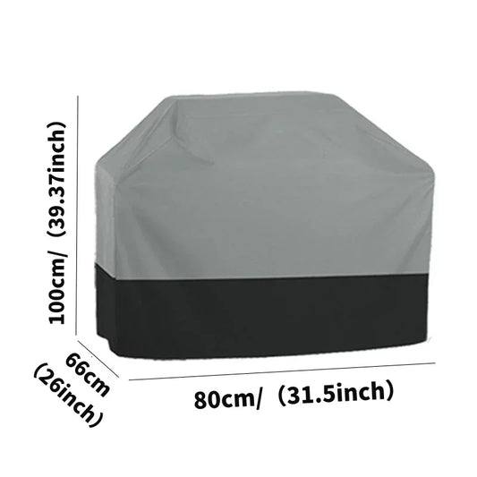 210D Outdoor BBQ Cover Heavy Duty Weatherproof Grill And Oven Protector