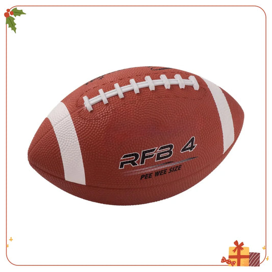 Rubber Football With All Weather Grip For Training And Backyard Play