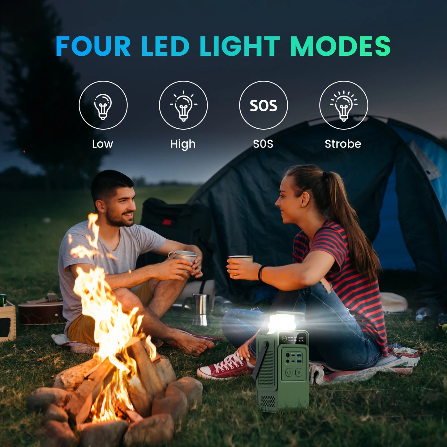 Stay powered anywhere with the CTOLITY 200W Power Station, a compact LiFePO4 battery pack built for outdoor adventures and emergency backup. You get a trusted 192Wh capacity and a robust 60000mAh that keeps your essentials running when outlets disappear.