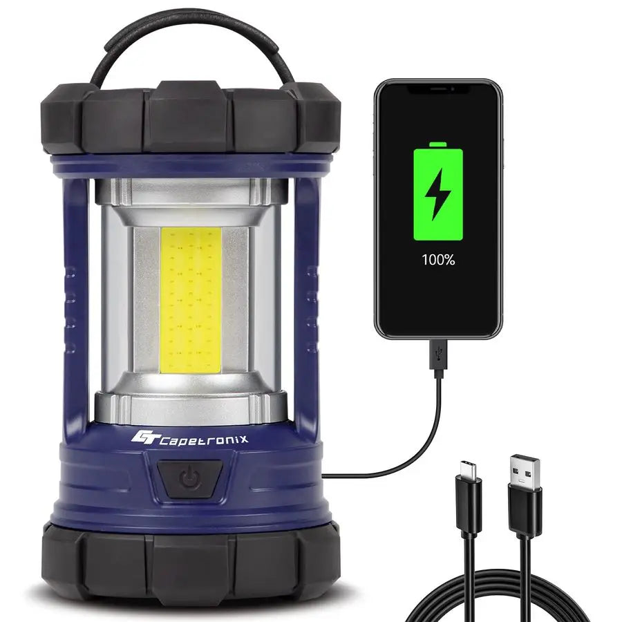 Camping Lantern 3200LM LED With 4600mAh Phone Charger And 5 Light Modes