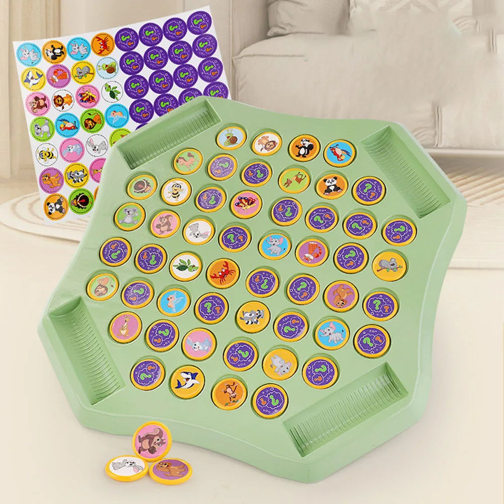Flip Chess Memory Matching Game Educational Cognitive Thinking Classic Strategy Board Game For Kids And Adults