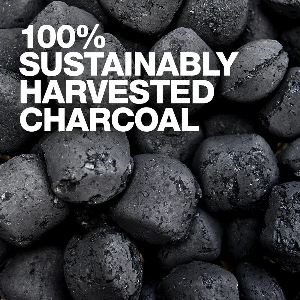 Eco Friendly BBQ Charcoal Briquettes 6 Lb FSC Certified Acacia Hardwood Fuel