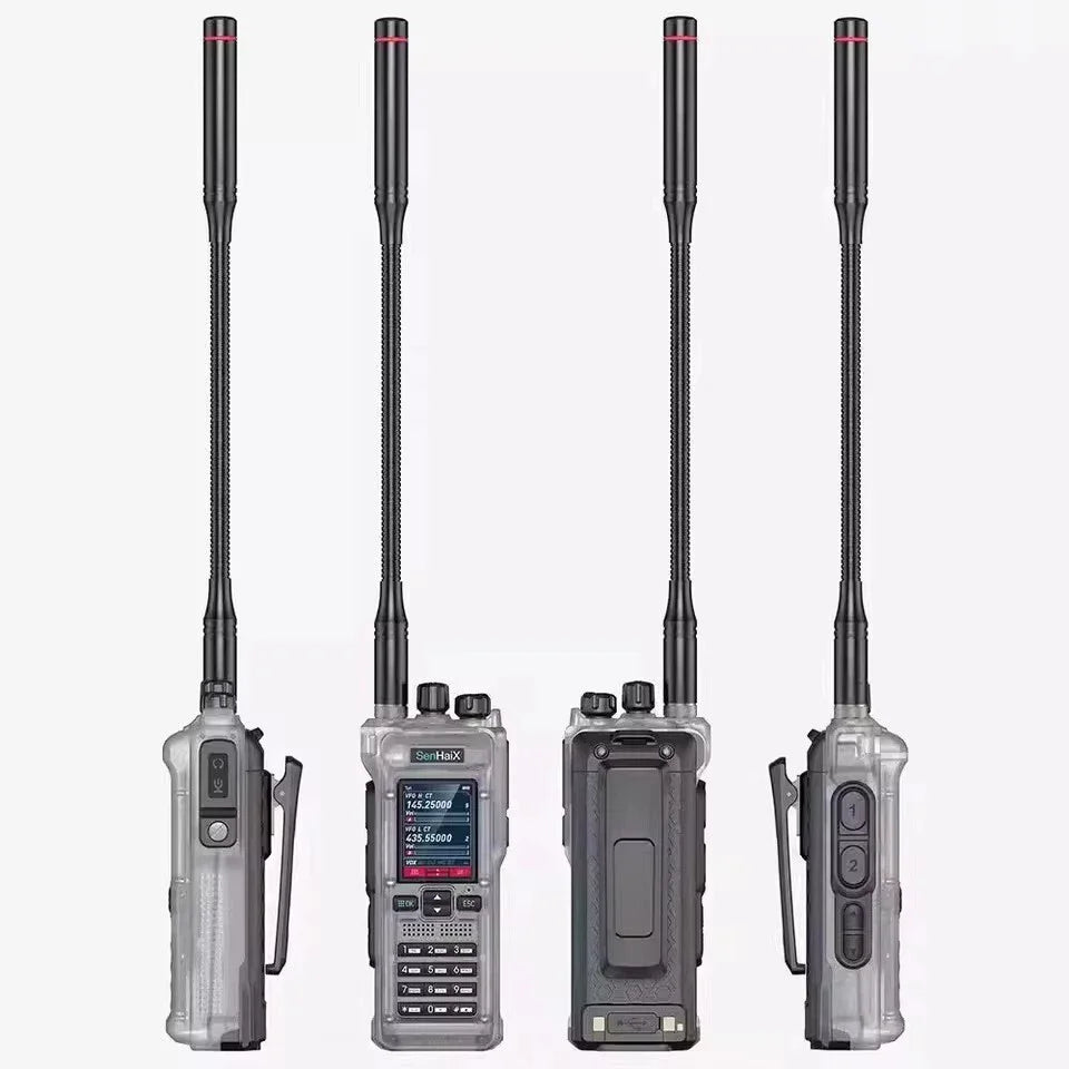 ANYSECU GT12 Walkie Talkie 10W VHF UHF Dual Band Bluetooth Programming Function