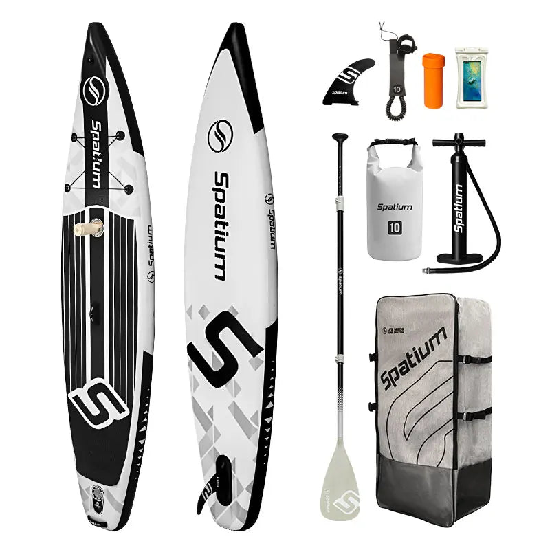 Spatium Touring Inflatable Stand Up Paddle Board With Pump And Backpack