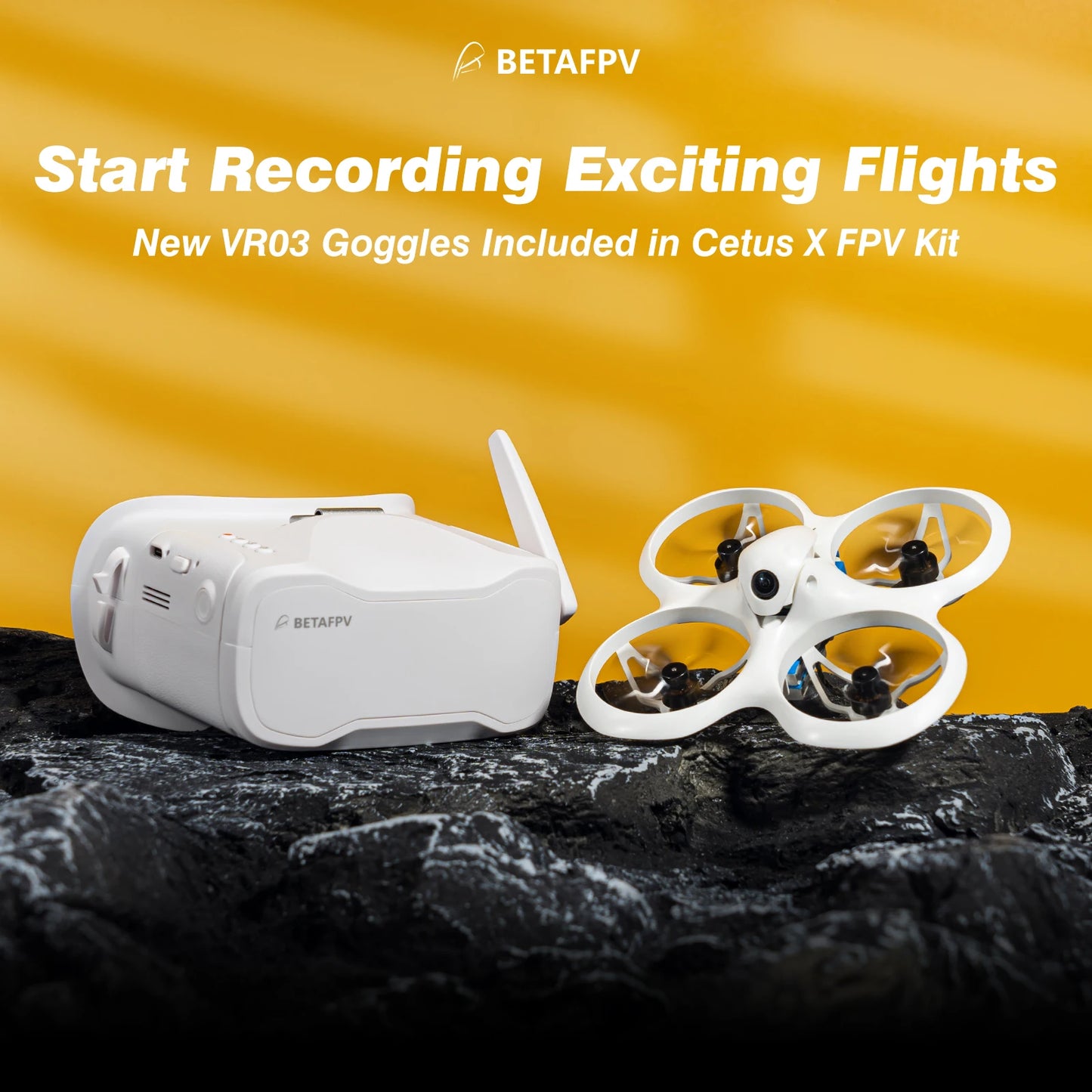 Discover precision and agility with BEYONDSKY's Cetus X FPV Kit, the compact indoor racer built for your quick flips, tight turns, and smooth control in small spaces.